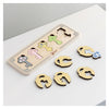 Classic World Wood Castle Keys and Ditches Match Game, 13DLG.