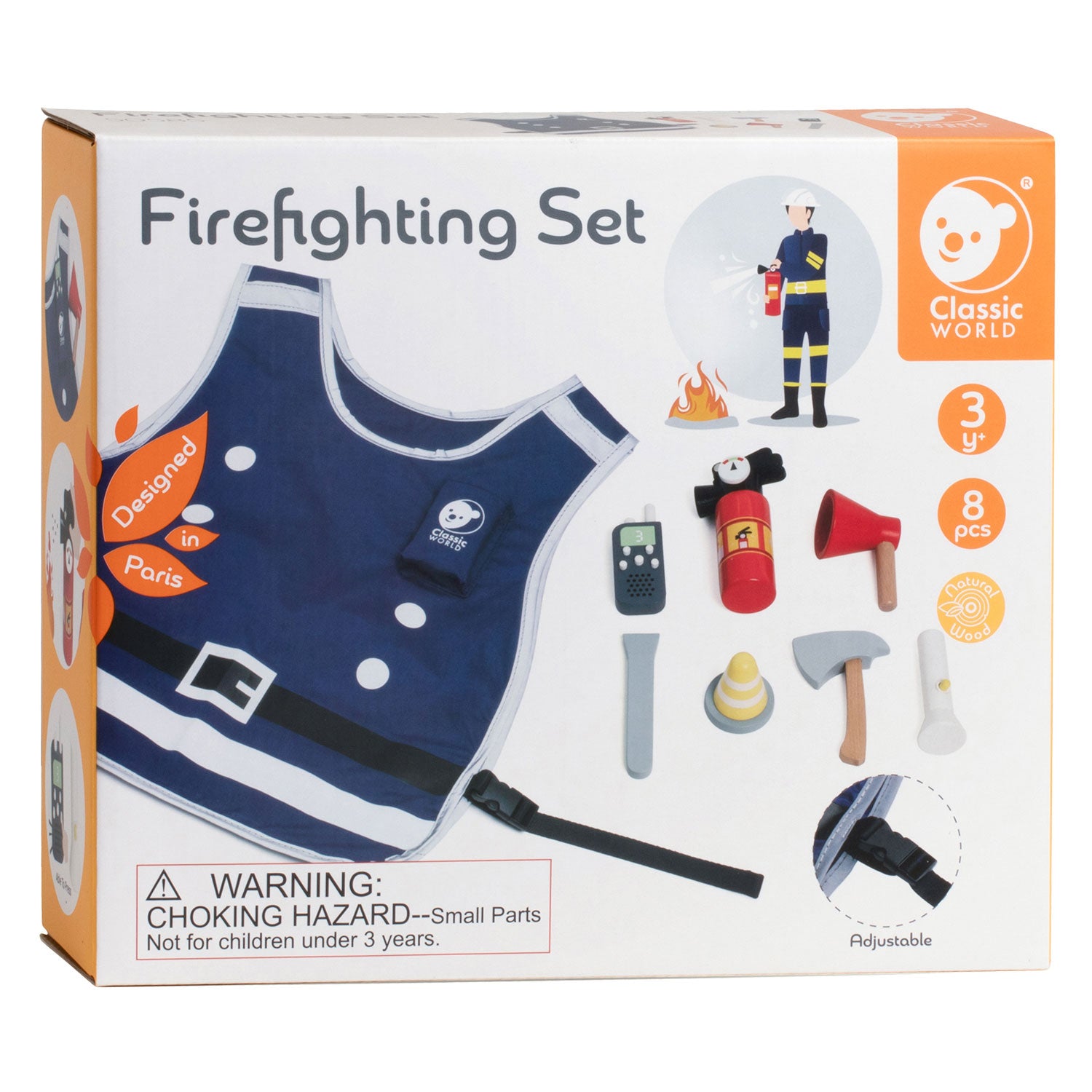 Classic World Houten Fireman Speeltet, 8dlg.
