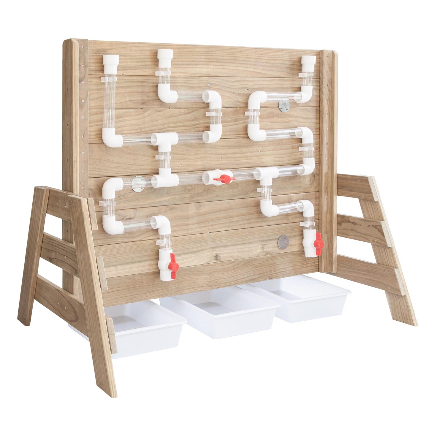 Classic World Wooden Water Play Wall 2 faces