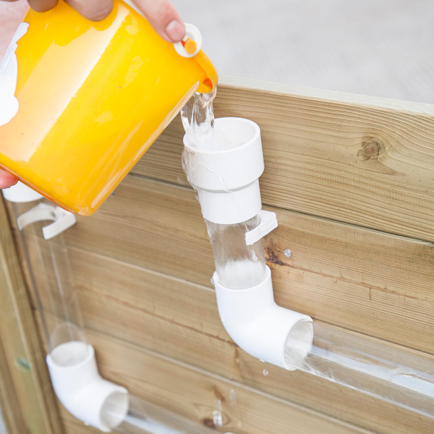 Classic World Wooden Water Play Wall 2 faces