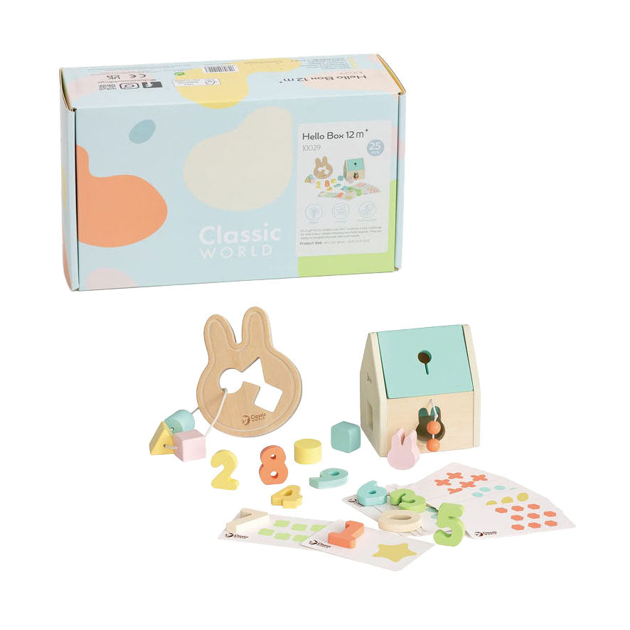 Classic World Baby Baby Hello Toy Box 12-18 mois