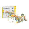 Classic World World Wooden Knikkerbaan Bouwset, 62dlg.
