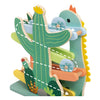 Classic World Wood Ballenbaan Dinosaurus, 4dlg.