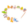 Classic World World Wooden Responsed Beads Zoo, 13dlg.