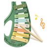 Ensemble d'instruments de musique vintage en bois classique en bois, 5dlg.