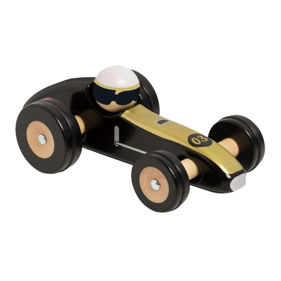 Voiture de jouet en bois mondial classique Indianapolis