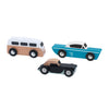 Set Classic World Wooden Tour Cars, 3e.
