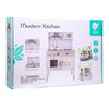 CLASSIC WORLD WOOD WOOD Modern Play Kitchen, 7dlg.