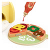 Classic World World Wooden Pizza Oven Play Set, 7DLG.