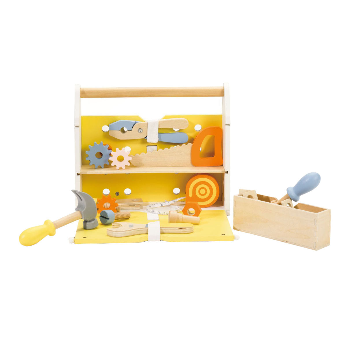 Classic World World Wooden Toolbox moderne, 27dlg.