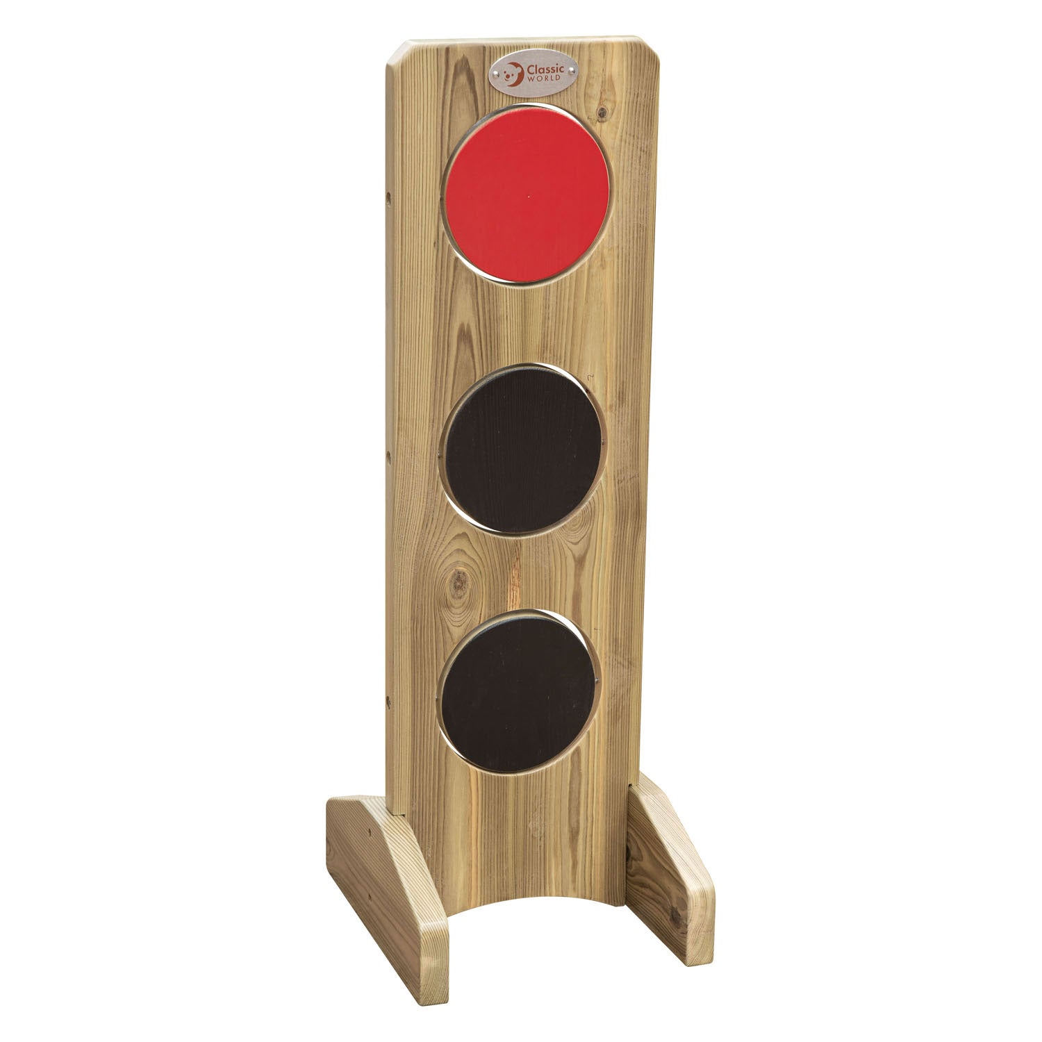 Stoplicht en bois du monde classique du monde