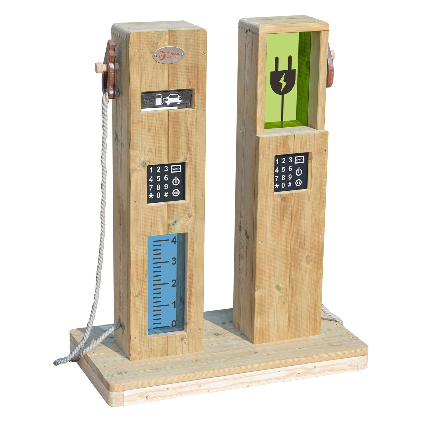 Classic World World Wooden Outdoor Play Gas Station