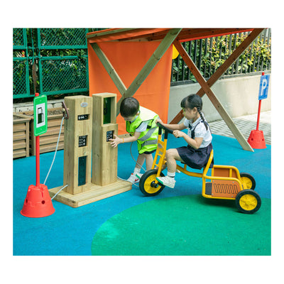 Classic World World Wooden Outdoor Play Gas Station