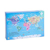 Classic World Wooden Jeg Puzzle World Map, 48st.
