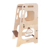 Classic World Houten 2in1 Tour d'apprentissage et table réglable, 90 cm