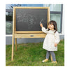 Chalce en bois classique et tableau noir