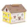 Maison de serrure en bois du monde classique - 11 pcs.