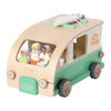Camping-car en bois du monde classique avec accessoires - 9 pcs.