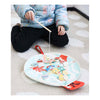 Jeu de pêche magnétique en bois du monde classique