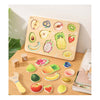 Fruits du puzzle en bois du monde classique - 11 pièces.