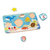 Puzzle en bois du monde classique océan - 9 pcs.