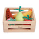 Caisse en bois du monde classique avec des fruits