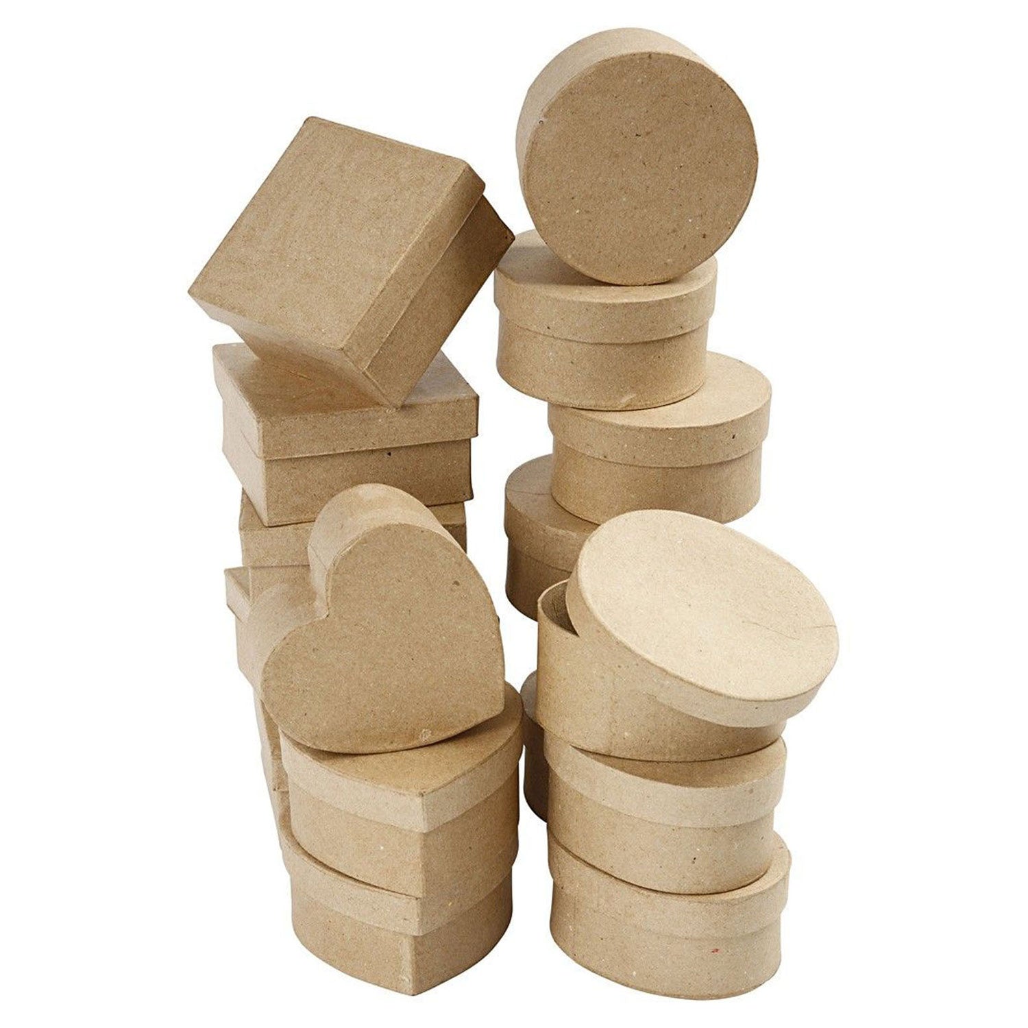 Boîtes de rangement en papier-maca, 28e.