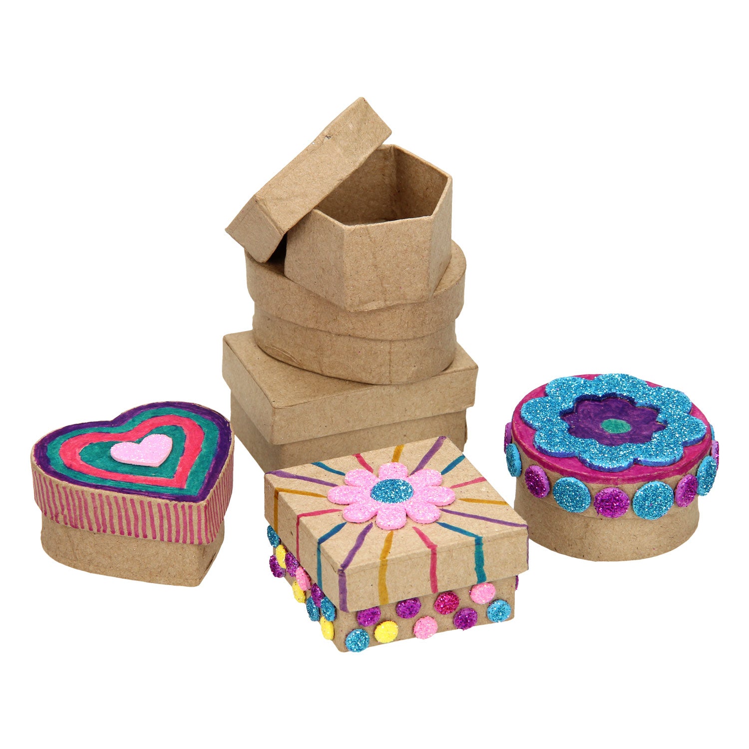 Boîtes de rangement Paper-Mac de Klein, 6e.