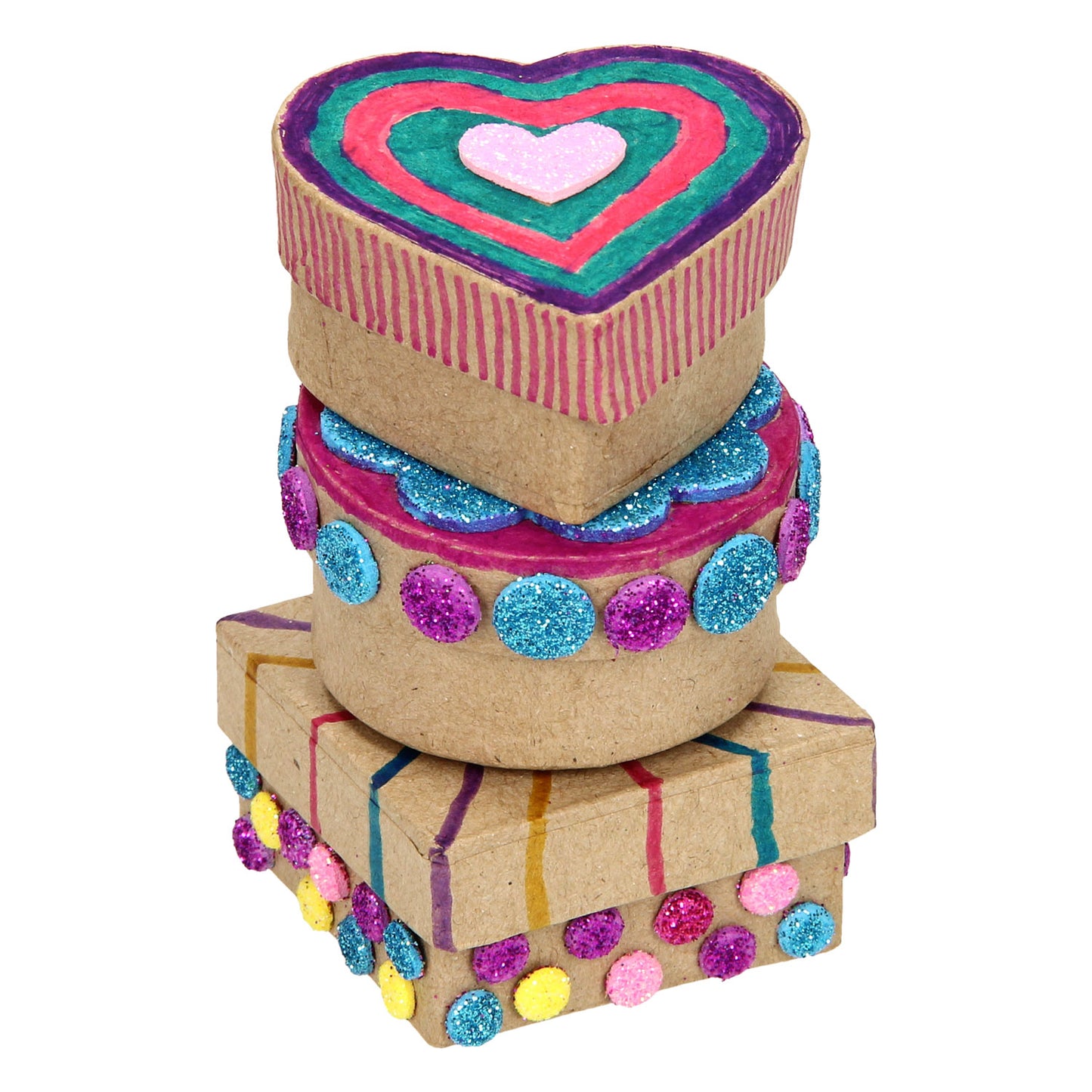 Boîtes de rangement Paper-Mac de Klein, 6e.