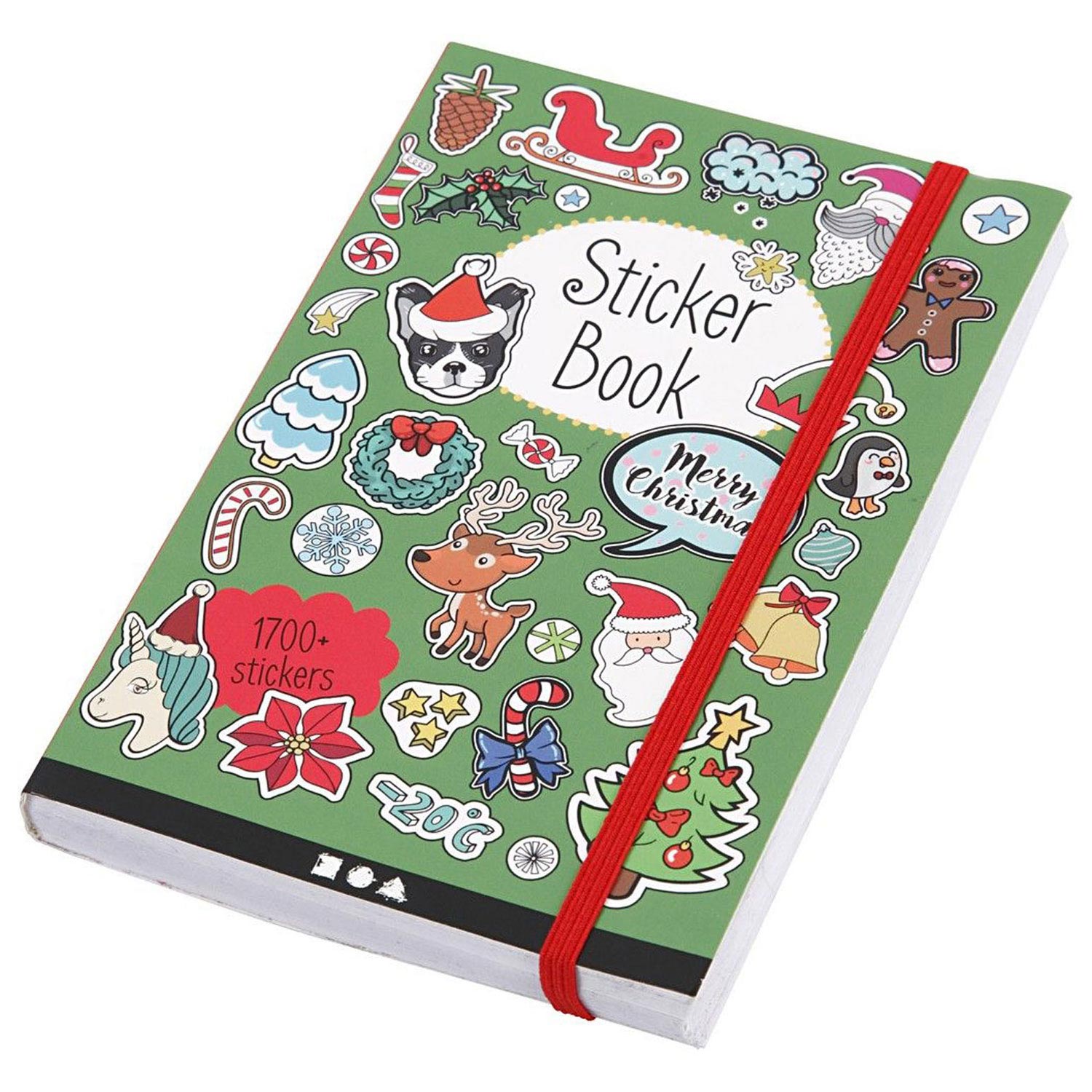 Livre d'autocollants Noël