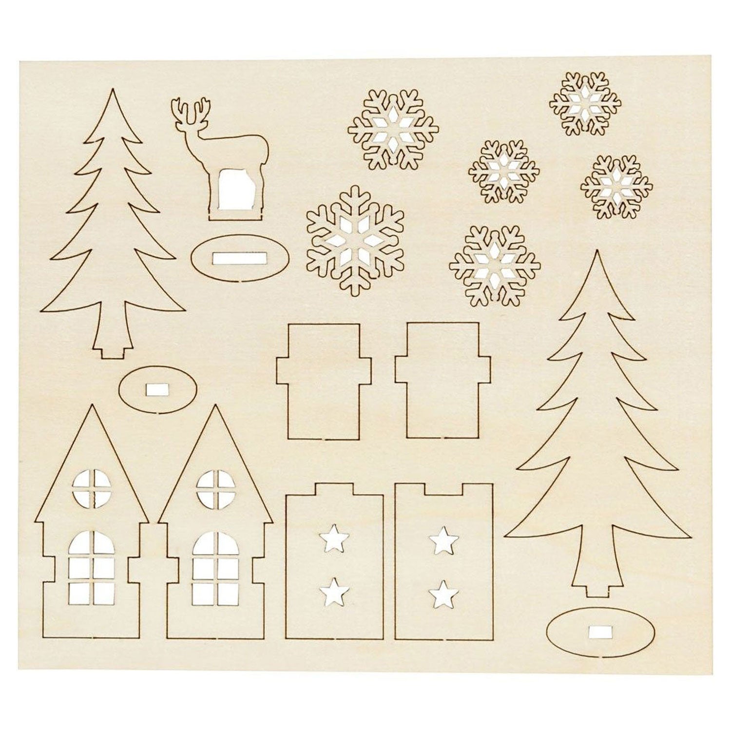 Faites et décorez votre maison de décoration de Noël