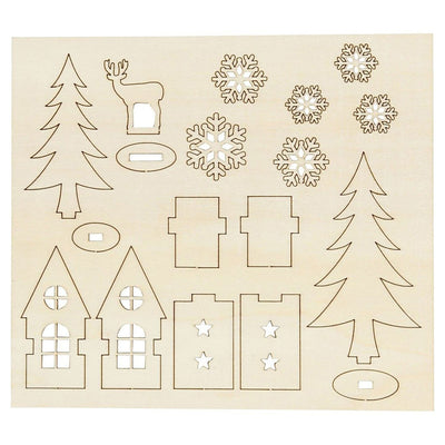 Faites et décorez votre maison de décoration de Noël