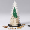 Faites et décorez vos arbres de Noël en bois