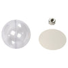 Creativ Company Decoration Balls de Noël Two -Part, 5st.