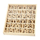 Numéros de lettres - MDF, 288st.