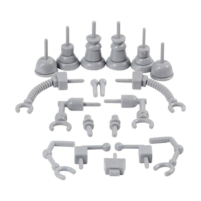 Pièces de robot gris, 19e.