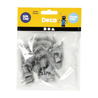 Pièces de robot gris, 19e.