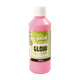 Glow in the Dark Paint - rouge clair, 250 ml