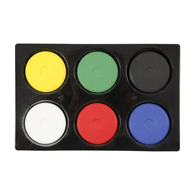 La recharge bloque l'aquarelle dans la palette - couleurs primaires, 6e.