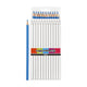 Crayons de couleur triangulaire - bleu clair, 12e.