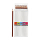 Crayons de couleur triangulaire - marron, 12e.