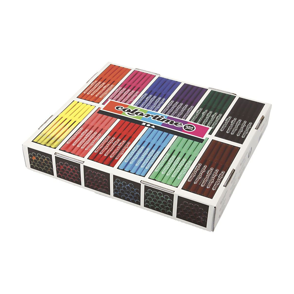 Grand paquet avec des marqueurs colorés 12x24