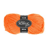 Fil acrylique Néon - Orange Néon, 50gr