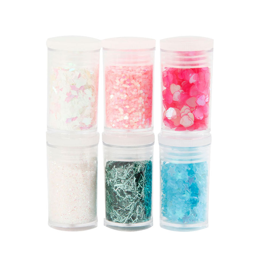Paillettes et paillettes, 6x5 grammes