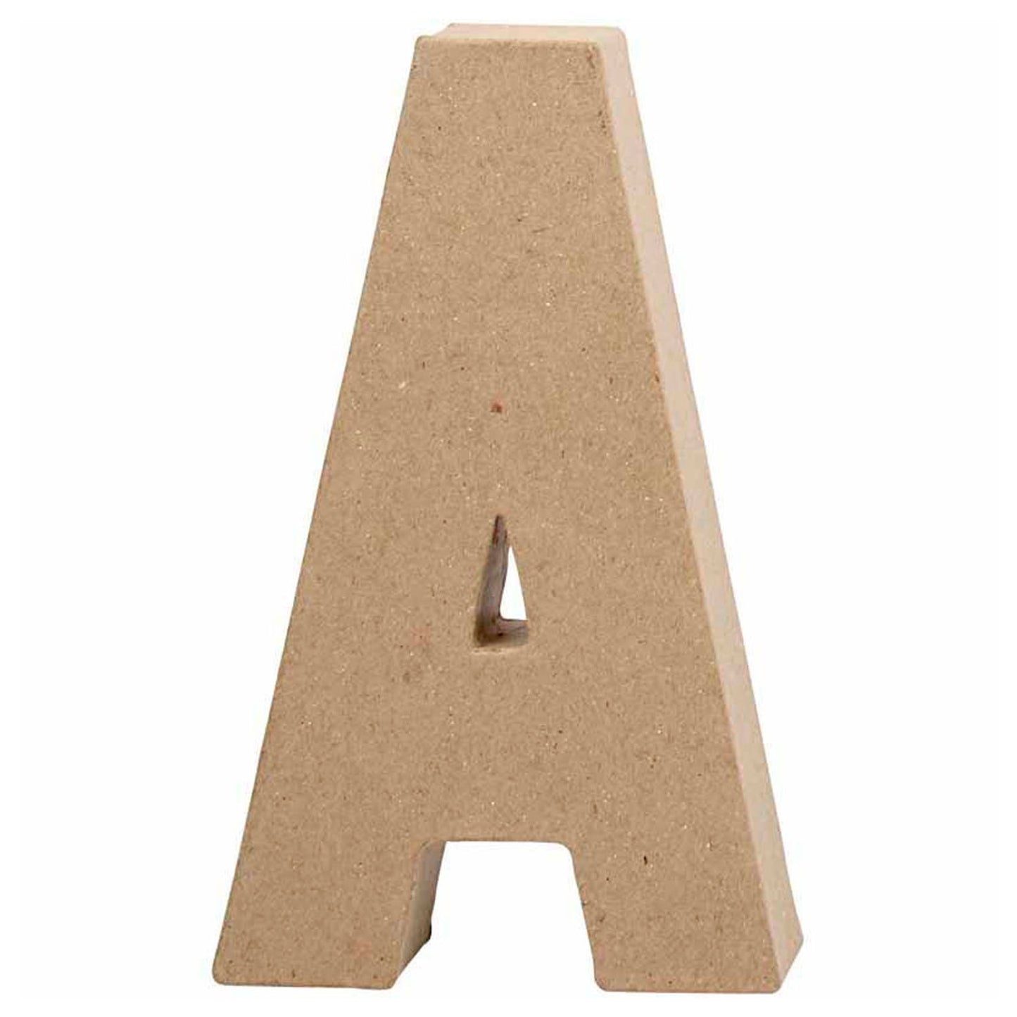 Lettre Papier -maché - A, 20,5 cm
