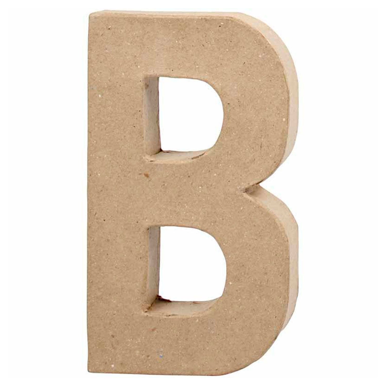 Lettre Papier -Maché - B, 20,5 cm