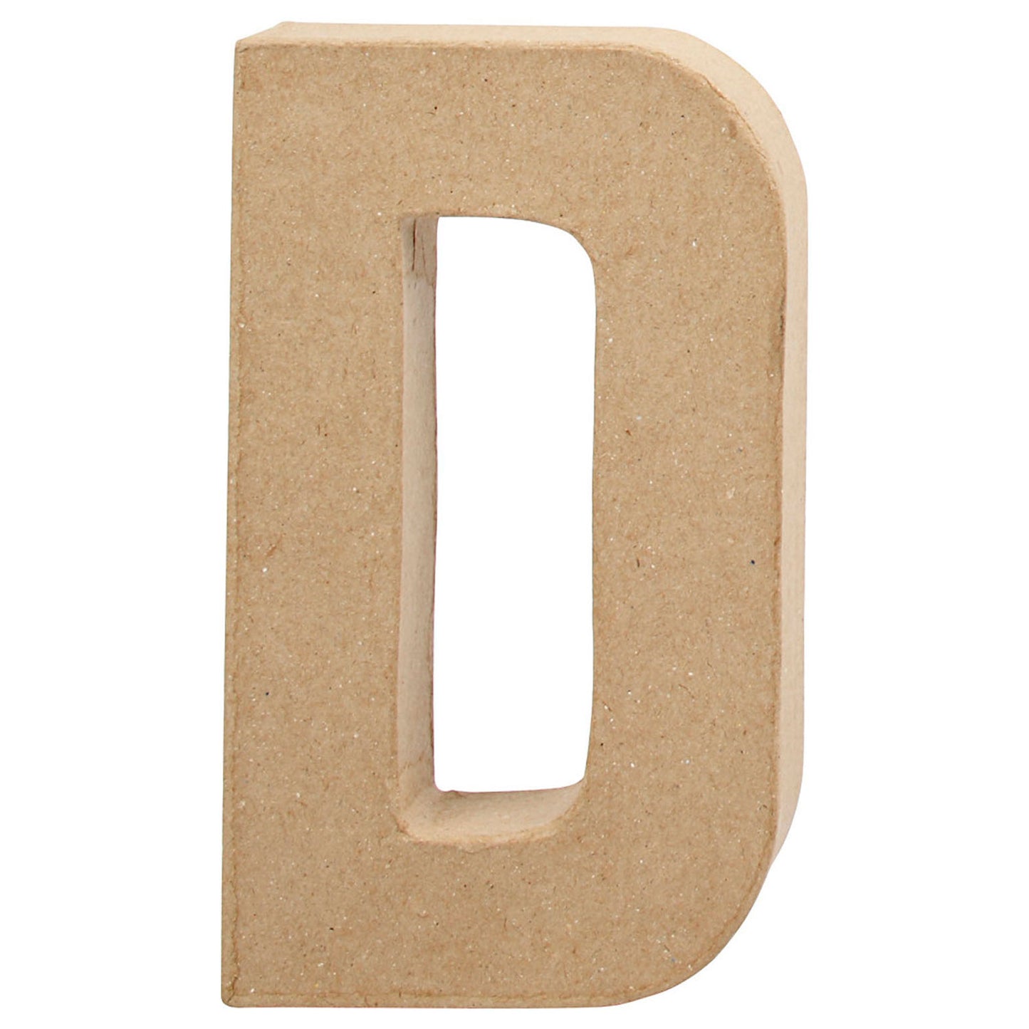 Lettre Papier -Maché - D, 20,5 cm