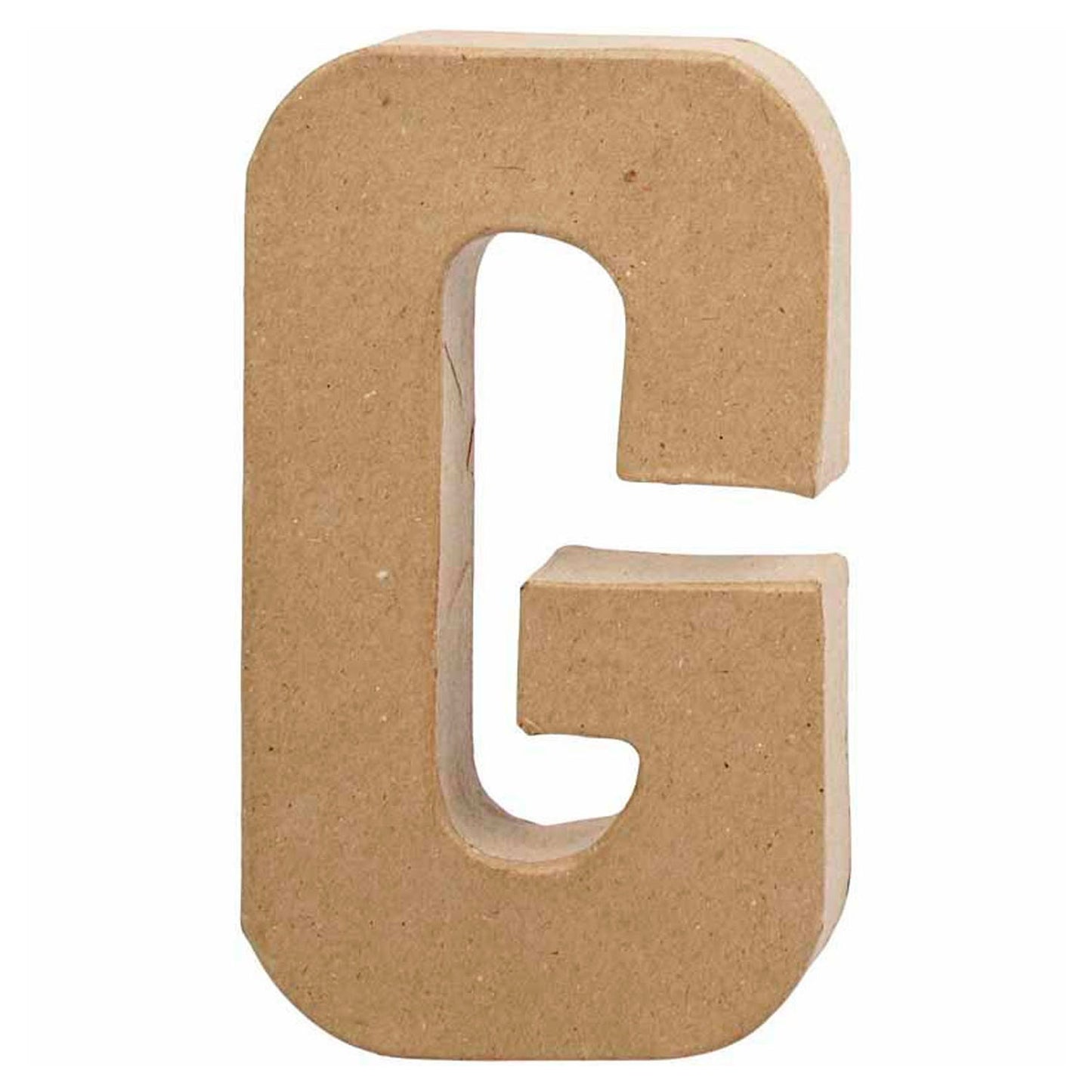 Lettre Papier -maché - G, 20,5 cm