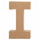 Lettre Papier -Maché - I, 20,5 cm