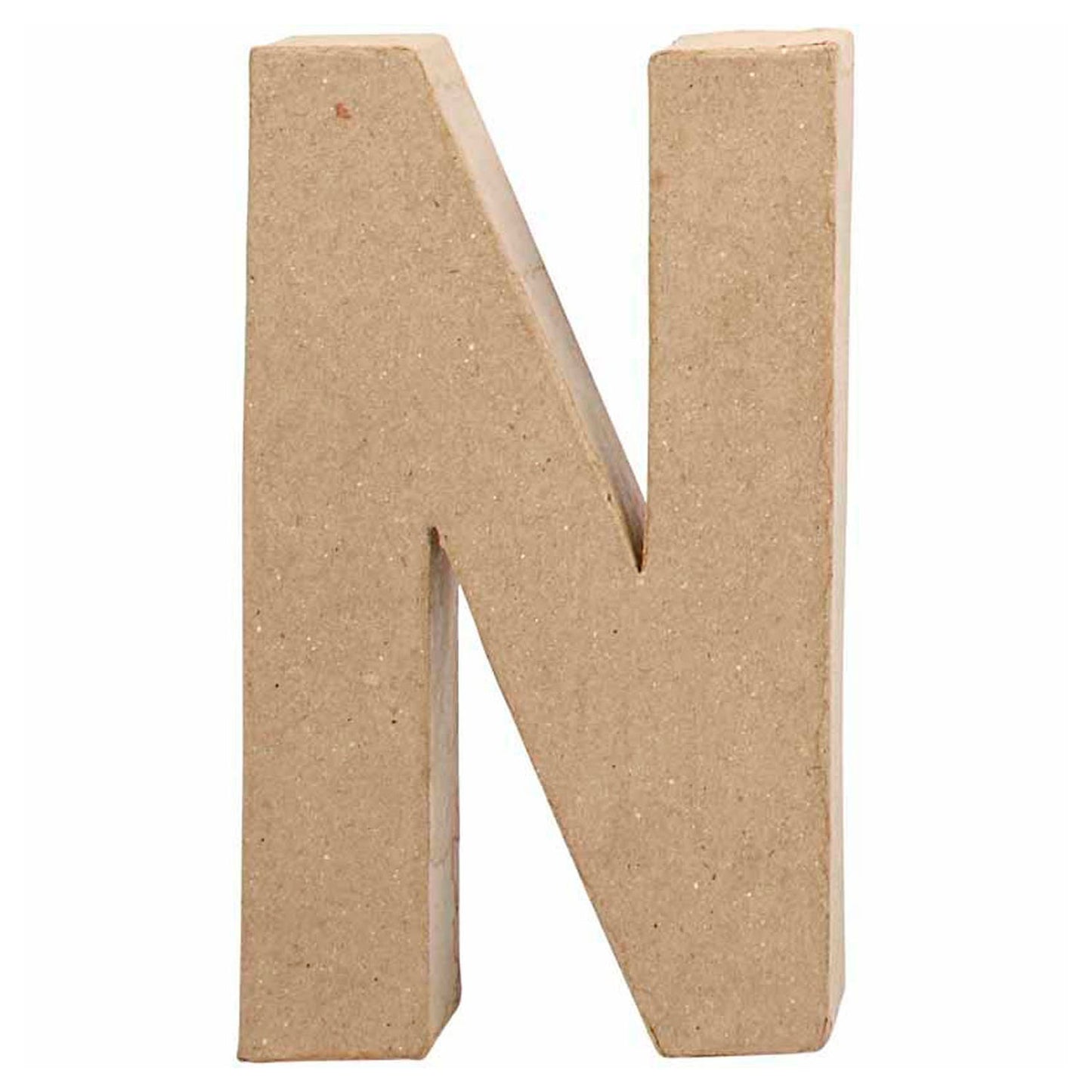 Lettre Papier -Maché - N, 20,5 cm